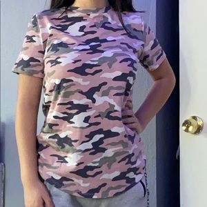 girl camo shirt